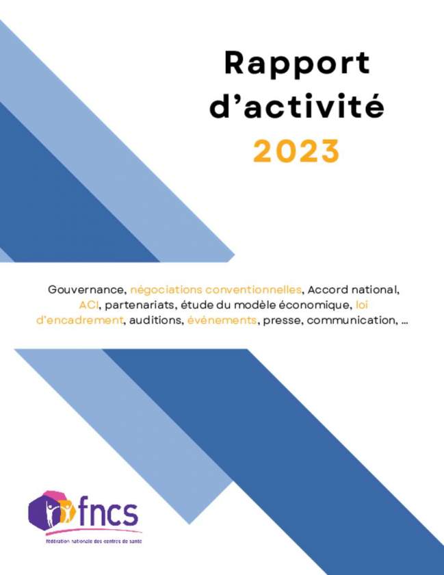 Rapport d'activité 2023